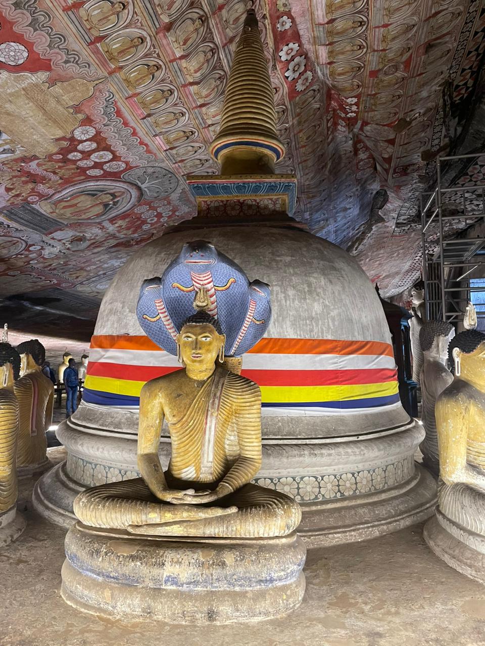 Buddha at Dambulla cave temple